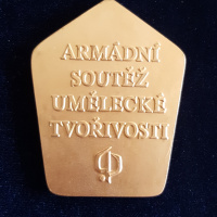 Plaketa ASUT 85 1. miesto_reverz