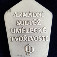 Plaketa ASUT 85 2. miesto_reverz