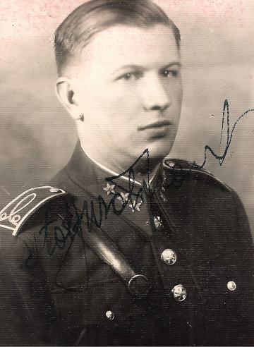 Major spojovacieho vojska František JURÁK  