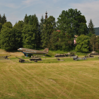 Park bojovej techniky v pôvodnej podobe