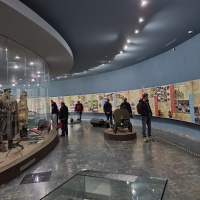 Interiér expozície Vojenské dejiny Slovenska 1014-1945 vo Svidníku, 5.10 (1)