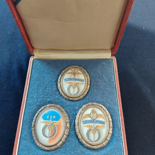 Plakety Národnej leteckej zbierky 1946