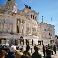 Hrob neznámeho vojaka na Benátskom námestí v Ríme, Taliansko