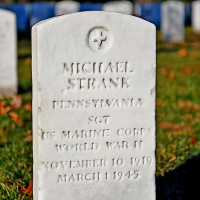 Hrob Michal Strenk, Arlington National Cemetery, Spojené štáty