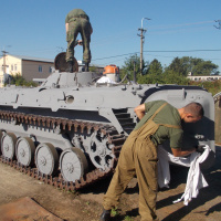 Renovácia BVP-1 za účelom umiestnenia v novej múzejnej hale