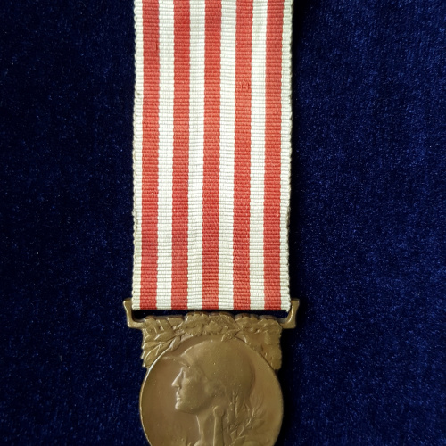 Francúzska pamätná medaila na vojnu 1914  – 1919