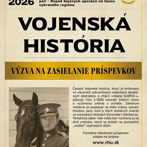 Výzva redakcia Vojenská história -  téma zvieratá v armáde