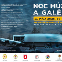 Plagát VHÚ Svidník Noc múzeí a galérii 2025