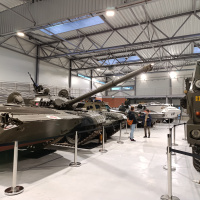 Nočná atmosféra v múzejnej hale H-4