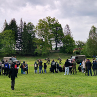 Noc múzeí a galérií 2025 vo VHM Svidník - ukážka 65. prieskumného práporu Prešov - 2