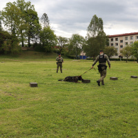 Noc múzeí a galérií 2025 vo VHM Svidník - ukážka Vojenskej polície Prešov