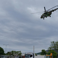 Odlet Mi-17 51. krídla Prešov