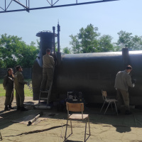 Ošetrovanie povrchu zbierkového predmetu Prevozný úkr...