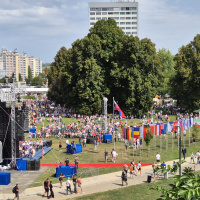 3. Oslavy v Parku pod Pamätníkom SNP