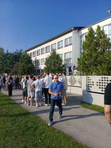 Otvorenie prvej triedy s vojenským zameraním na Slovensku v Sečovciach - 1