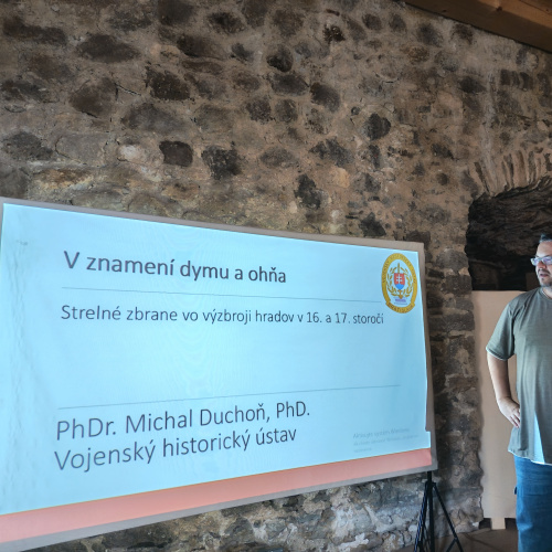 Účasť vojenského historika na Dni otvorených dverí na Lietavskom hrade  