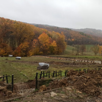 Pamätné miesto s pomníkom Tokajíckej tragédie - rekonštrukcia -október 2022 - 2