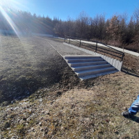 Pamätné miesto s pomníkom Tokajíckej tragédie - rekonštrukcia -marec 2023 - 2