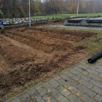 Pamätník Tokajíckej tragédie - obnova hrobových miest - november 2020