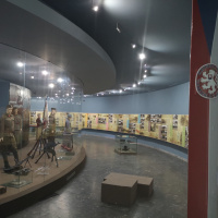 Pohľad do Centrálnej expozície VHM – Mo Svidník Vojenské dejiny Slovenska v období 1914 - 1945 (2018).