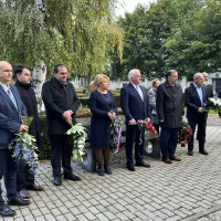 Uctenie pamiatky gen (1). Františka Moravca