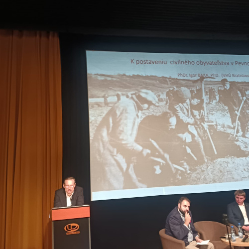 Vystúpenie PhDr. Igora Baku, PhD.