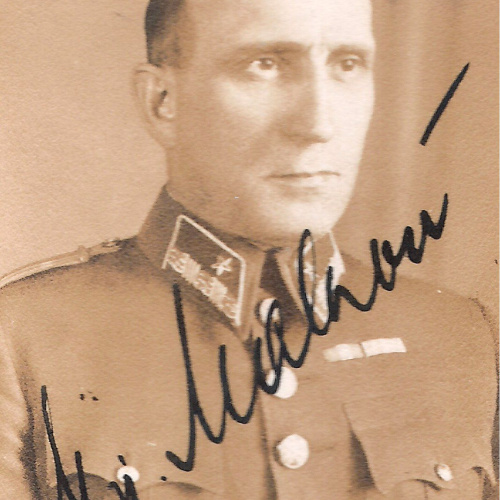 Podplukovník automobilovej služby Jindřich, Henrich MAKOŇ