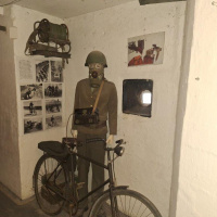 Pohľad na interiér opevnenia B-S-8