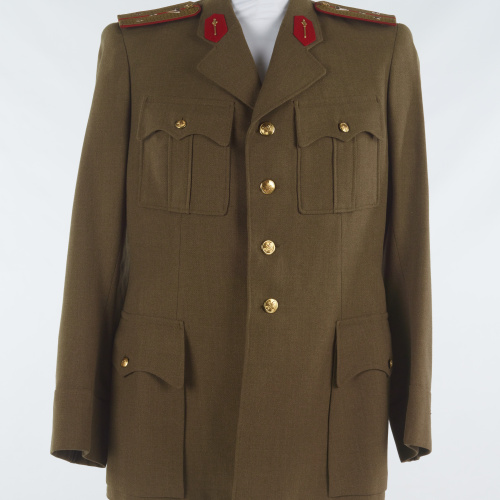 Blúza nadporučíka čs. armády z rokov 1951 – 1958