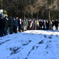 Pieten kladenie vencov pri príležitosti 81. výročia oslobodenia mesta Svidník na Pamätníku. 1. čs. armádneho zboru na Dukle (3)