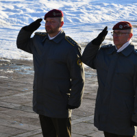 Pietne kladenie vencov pri príležitosti 81. výročia oslobodenia mesta Svidník na Pam. sovietskej armády v o Svidníku (1)