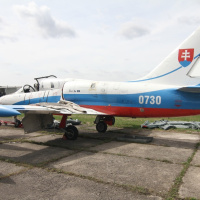 2. Lietadlo L-39 V (0730) po prevoze do Piešťan v roku 2011