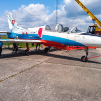 3. Lietadlo L-39 V (0730) tesne pred renováciou