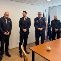 Návšteva II. štátneho tajomníka Ministerstva obrany SR Martina Vojtašoviča vo VHÚ.