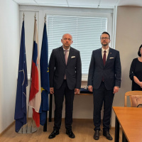 Návšteva II. štátneho tajomníka Ministerstva obrany SR Martina Vojtašoviča vo VHÚ.