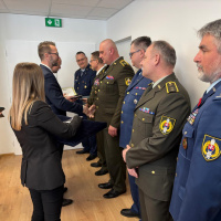 Návšteva II. štátneho tajomníka Ministerstva obrany SR Martina Vojtašoviča vo VHÚ.