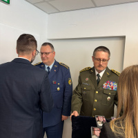 Návšteva II. štátneho tajomníka Ministerstva obrany SR Martina Vojtašoviča vo VHÚ.