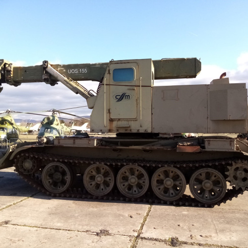 Odtarasovací stroj UOS-155 Belarty