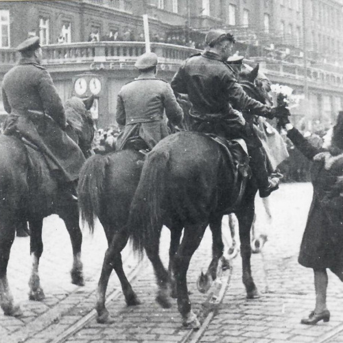 Odchod Červenej armády z Bratislavy dňa 22.11.1945