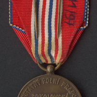 Sokolovská pamätná medaila - reverzná strana