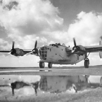 8. Lietadlo Liberator 311. čs. bombardovacej perute RAF