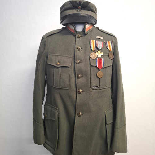 Rovnošata príslušníka Československej domobrany v Taliansku