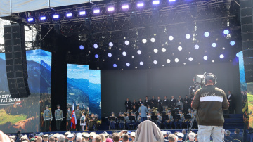 Oslavy 81. výročia Dňa víťazstva nad fašizmom v Akadémii OSR gen. M. R. Štefánika, dňa 10.5 