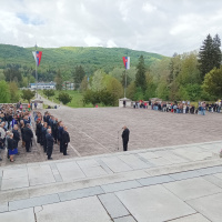 Pietny akt kladenia vemcov na na Pamätníku Sovietskej armády s vojnovým cintorínom vo Svidníku, dňa 8.5.2026 (4)