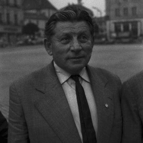 pplk.Ilja Deretič na návšteve Múzea SNP, Oškvarek veliteľ práporu 5.takt.sk.,v sept.1966, Banská Bystrica