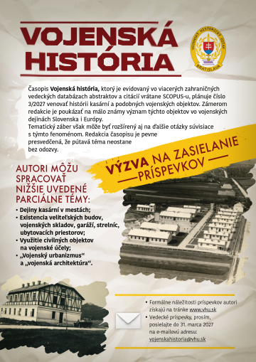 Výzva na zasielanie príspevkov 