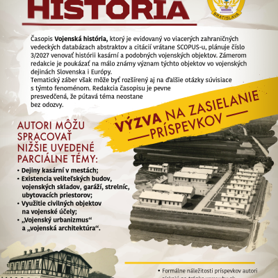 Výzva na zasielanie príspevkov 