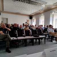 Pohľad do sály Zichyho paláca počas konferencie. 
