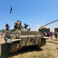 Tank stredný T-55AM2K zo zbierok VHÚ-VHM_