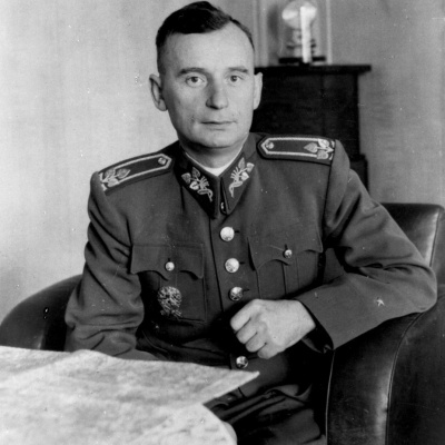 Veliteľ 1. československej armády na Slovensku brigádny generál Ján Golian
